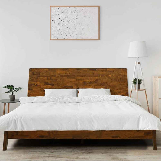 Acacia Serenity Deluxe Wood Platform Bed Frame - Megsu