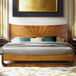 Sunset Platform Bed Frame With Headboard