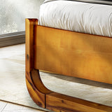 Sunset Platform Bed Frame With Headboard