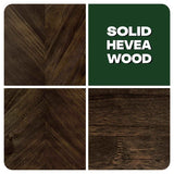 Acacia Solid Wood Bed Frame - Alander Deluxe Platform Bed - Megsu