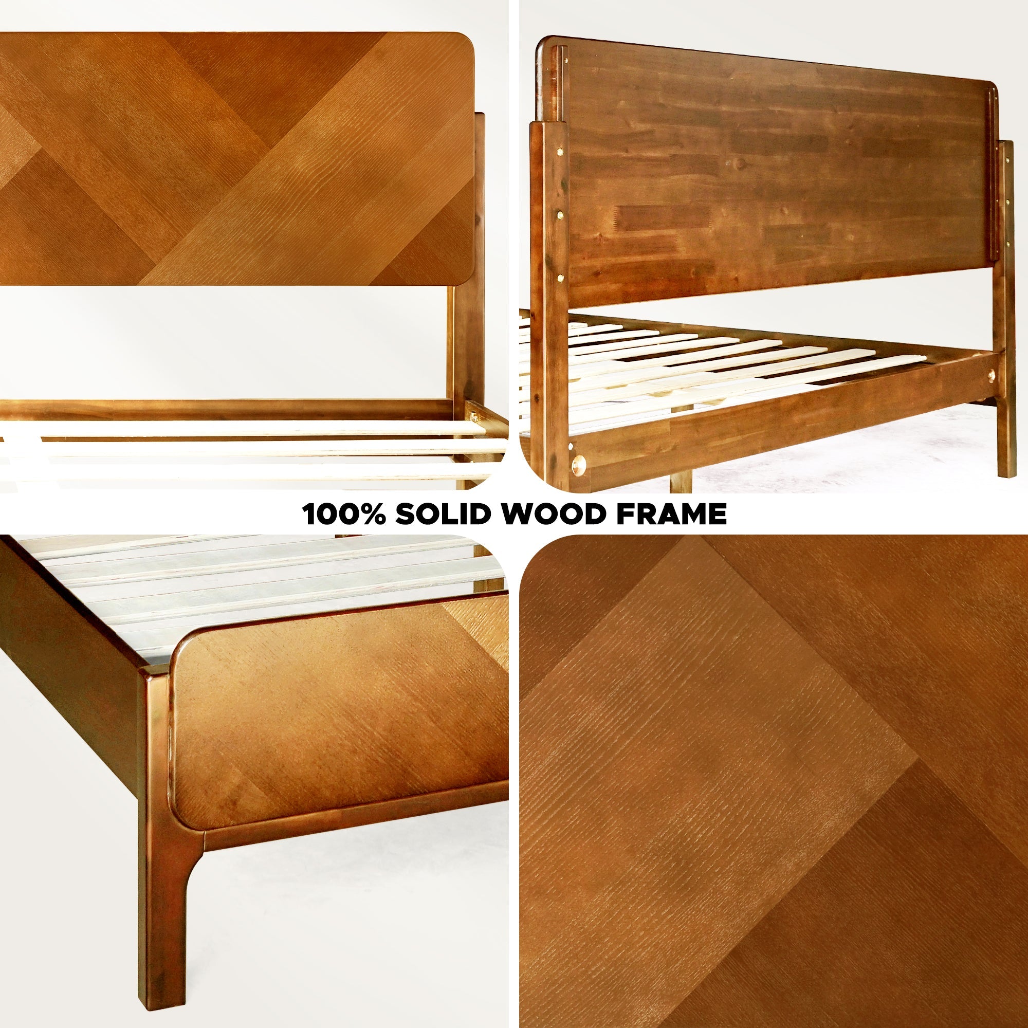 Bifrost Platform Bed Frame With Headboard