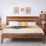 Emery Deluxe Wood Platform Bed Frame