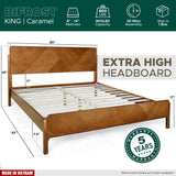 Bifrost Platform Bed Frame With Headboard