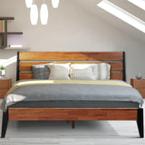 Emery Deluxe Wood Platform Bed Frame