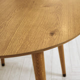 Alma Solid Wood Dining Table 36"