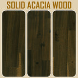 Acacia Aurora Deluxe Wood Platform Bed Frame for Ultimate Comfort and Style