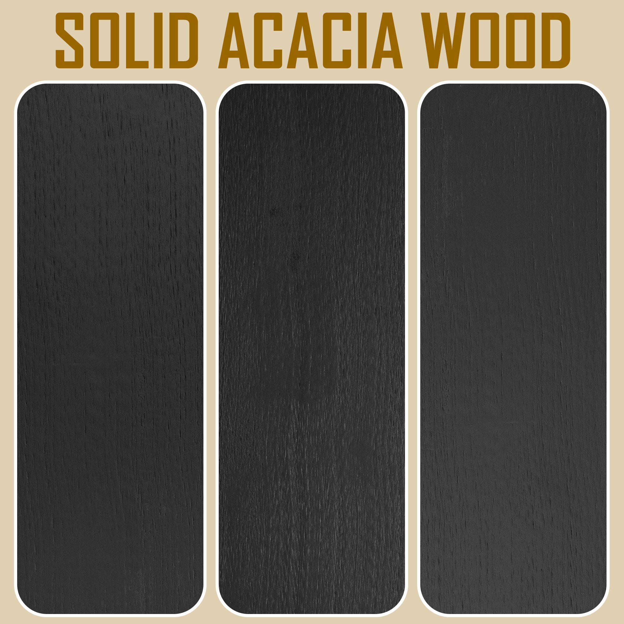 Acacia Aurora Deluxe Wood Platform Bed Frame for Ultimate Comfort and Style