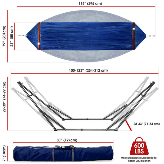 Tranquillo Original Collapsible Hammock with Stand