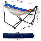 Tranquillo Uniki Canvas Hammock with Stand
