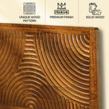 Acacia Harmony Platform Bed Frame with Headboard - Megsu