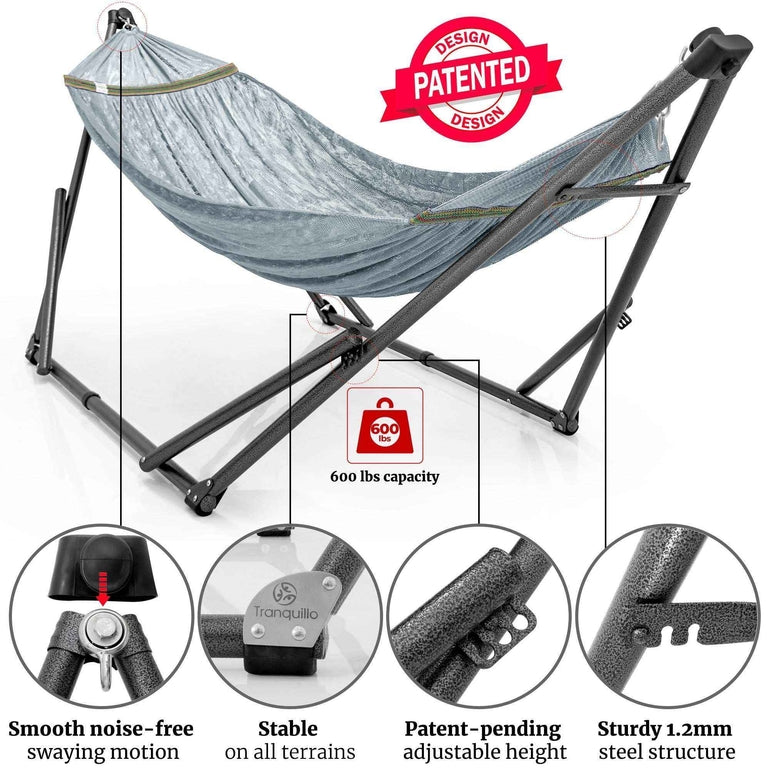 Tranquillo Comfort Set Original Hammock Stand - Megsu