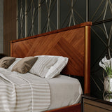 Rorns Panthera Platform Bed Frame With Headboard for Ultimate Comfort