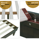 Acacia Aurora Deluxe Wood Platform Bed Frame for Ultimate Comfort and Style