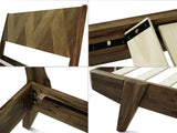 Gazelle Platform Bed Frame With Headboard