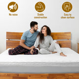 Acacia Aurora Deluxe Wood Platform Bed Frame for Ultimate Comfort and Style