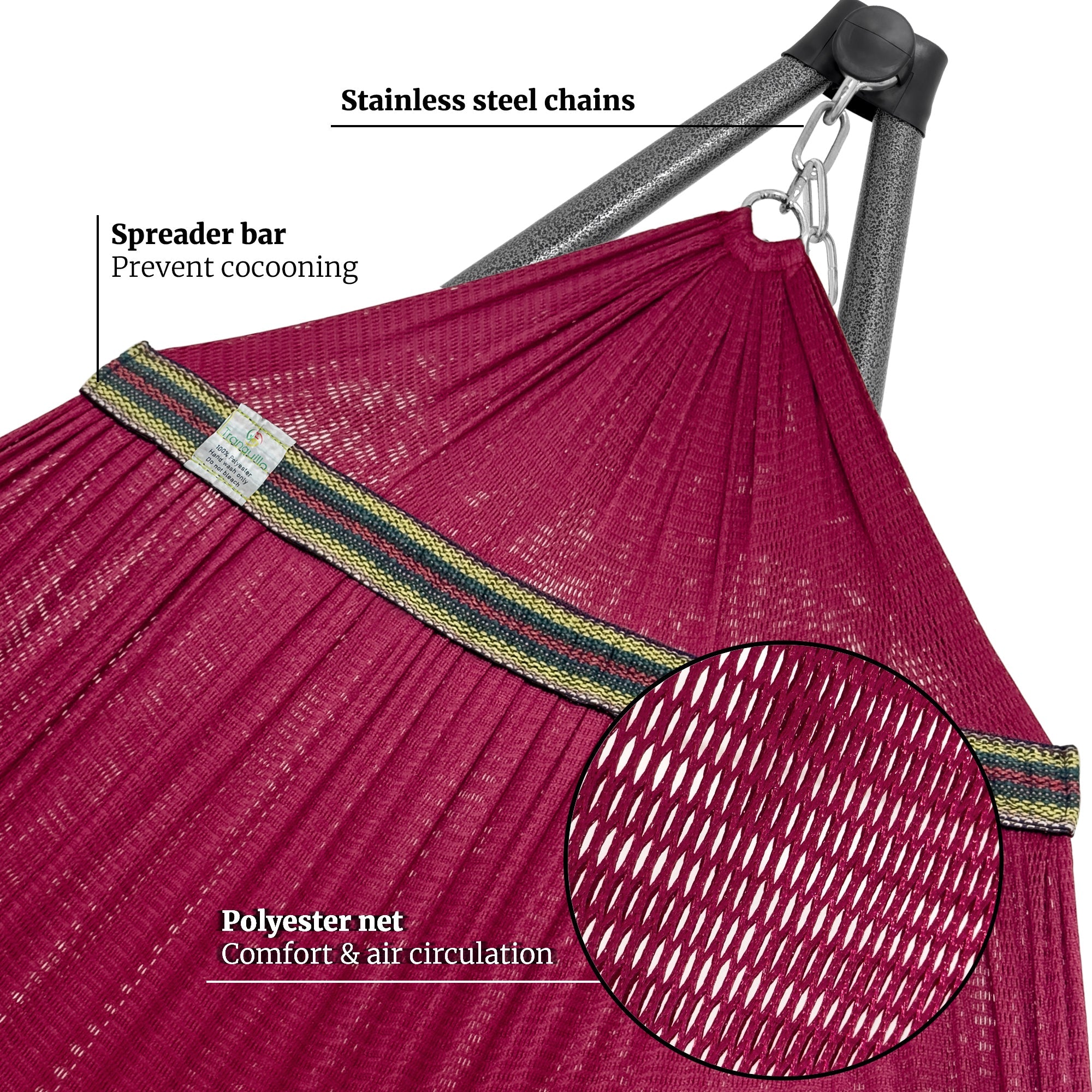 Tranquillo Comfort Set Original Hammock Stand