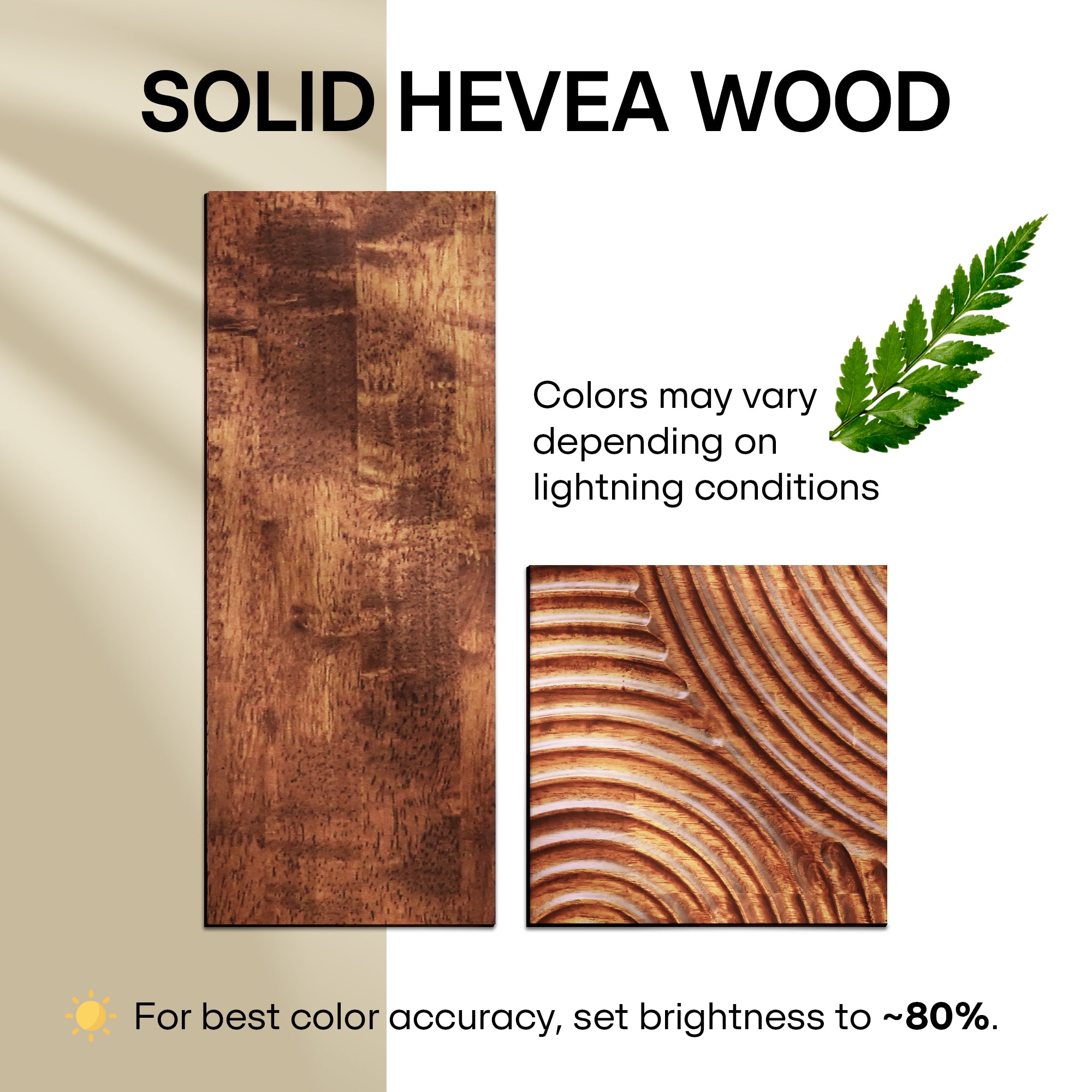 Acacia Harmony Solid Wood Platform Bed Frame with Headboard