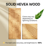 Acacia Harmony Solid Wood Platform Bed Frame with Headboard