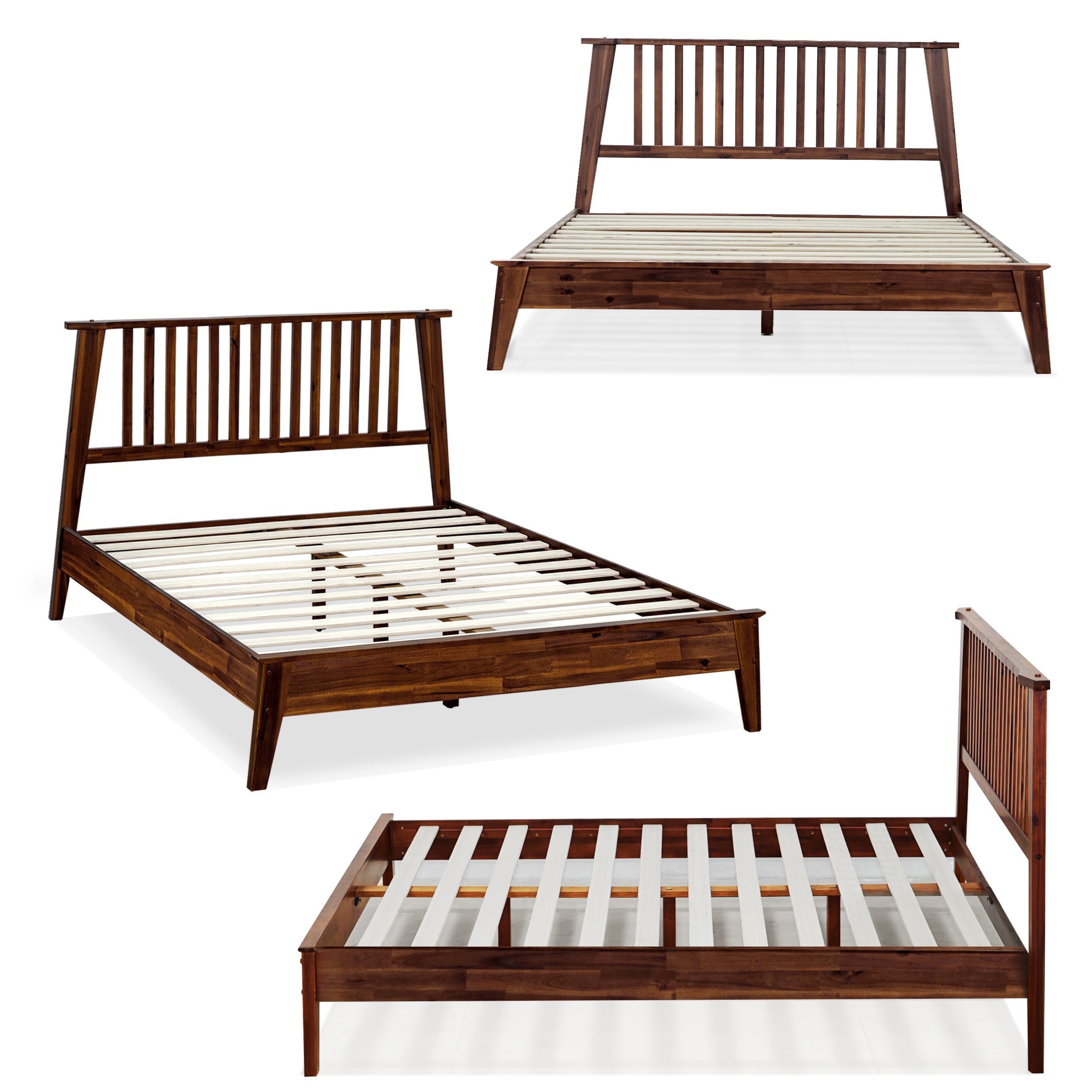 Kaylin Solid Wood Bed Frame