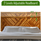 Acacia Sierra Deluxe Solid Wood Bed Frame