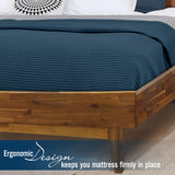 Aurora Solid Wood Bed Frame