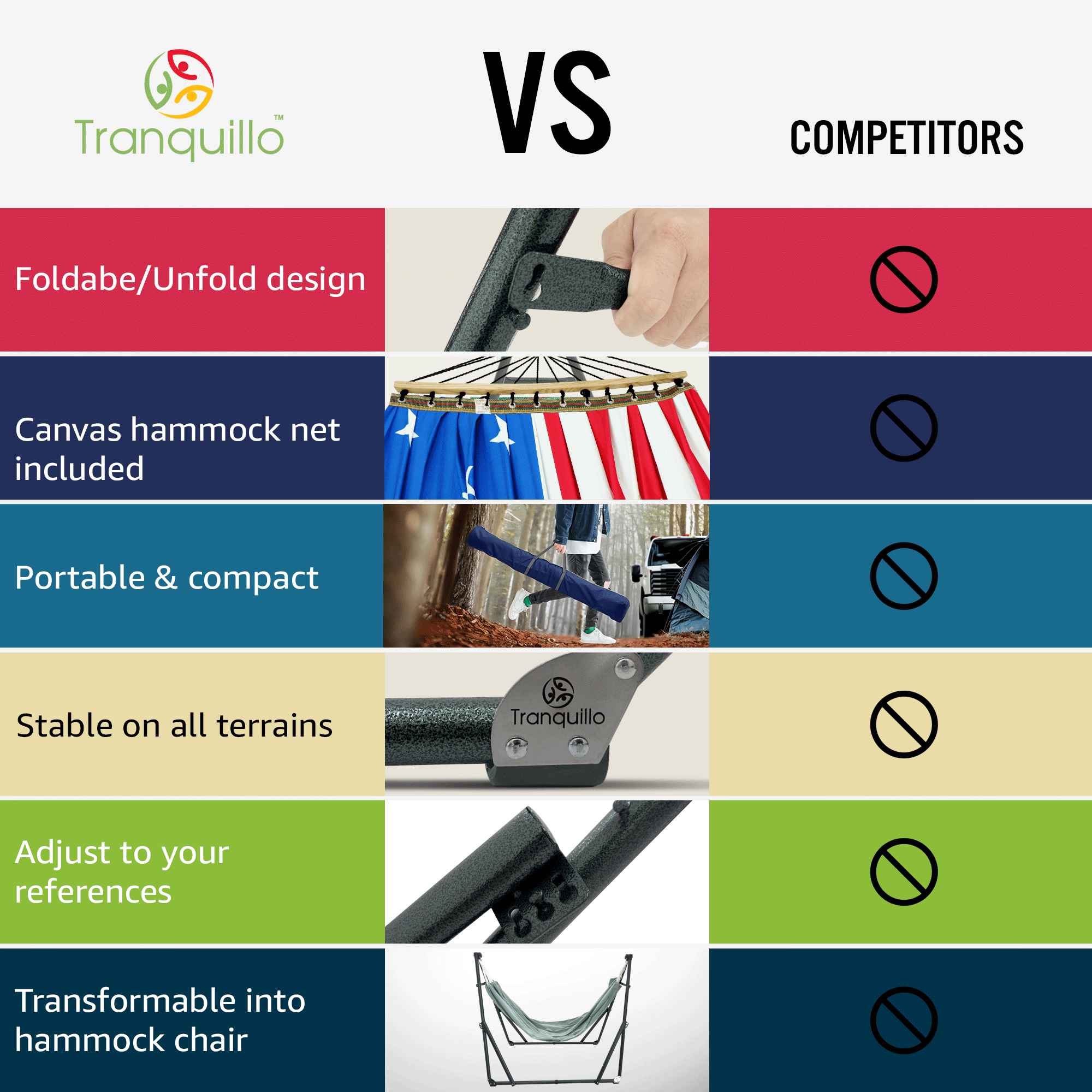 Green Frame / American Flag