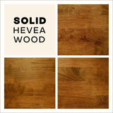 Frida Deluxe Solid Wood Bed Frame - Premium Quality Craftsmanship and Timeless Elegance - Megsu