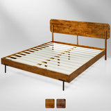 Frida Deluxe Solid Wood Bed Frame