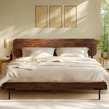 Frida Deluxe Solid Wood Bed Frame