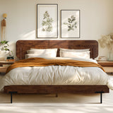 Frida Deluxe Solid Wood Bed Frame