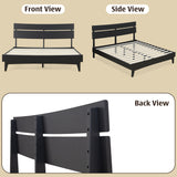 Acacia Aurora Deluxe Wood Platform Bed Frame for Ultimate Comfort and Style