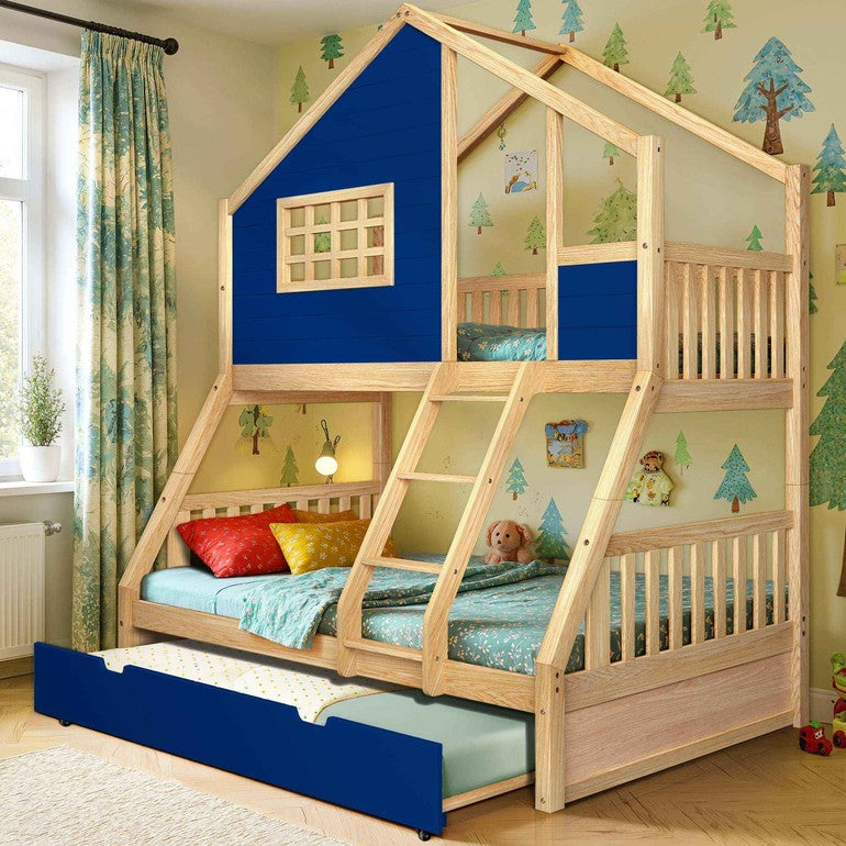 Treehouse Kid Bunk Bed for Fun and Adventure in Your Child's Room - Megsu