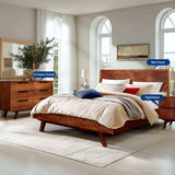 Acacia Harmony Dresser with 6 Drawers - Megsu