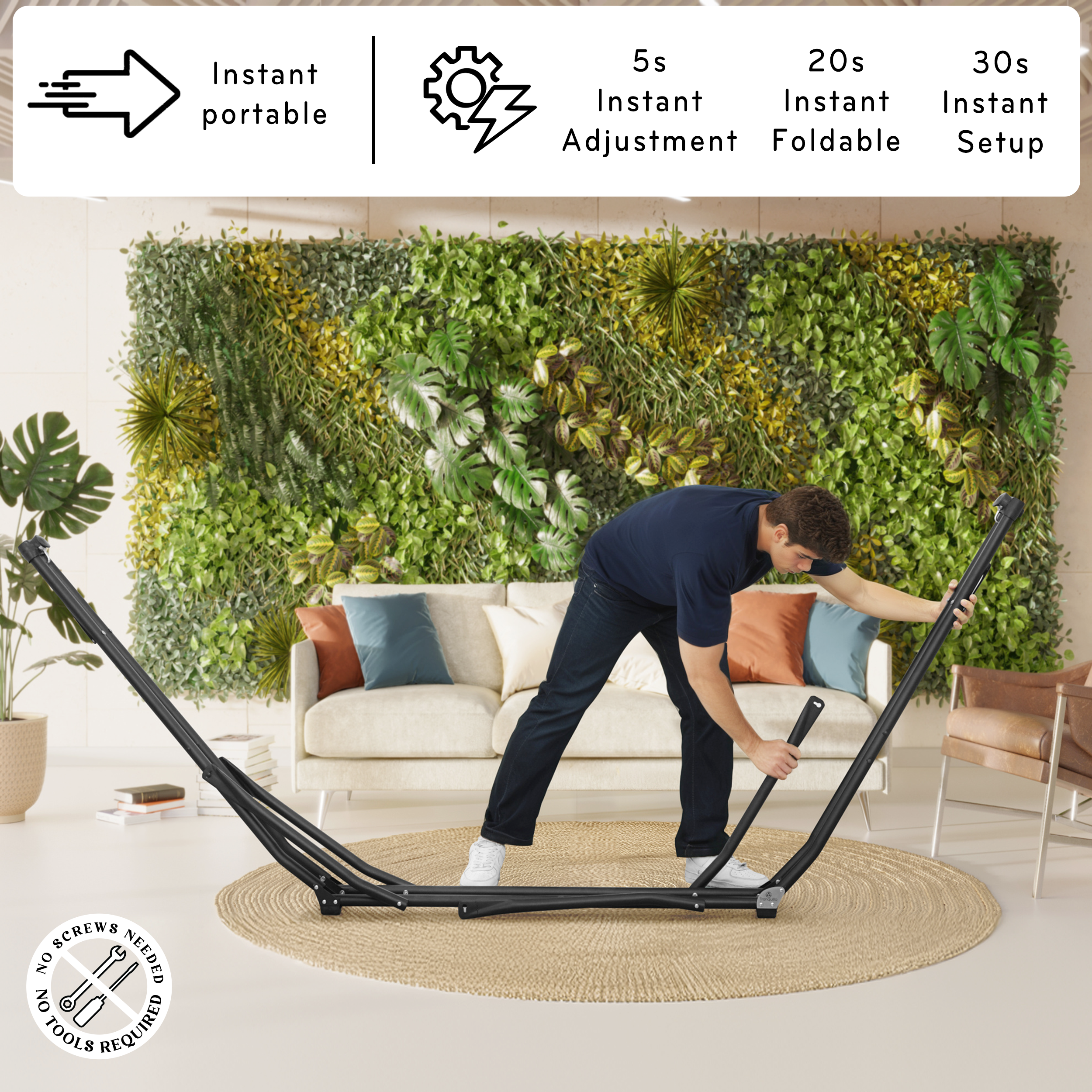 Tranquillo UniGen Transforming Hammock Stand