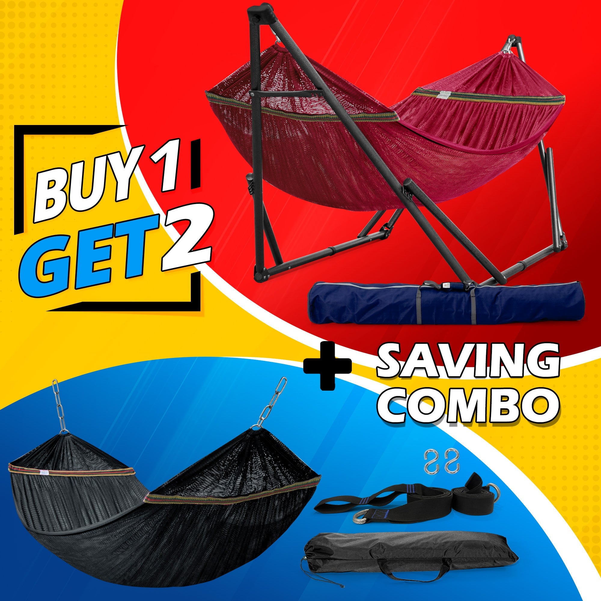 Tranquillo Comfort Set Original Hammock Stand