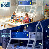 Moonlight Kid Bunk Bed - Stylish and Space-Saving Bunk Bed for Kids