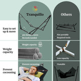 Tranquillo Universal Hammock with Stands - Megsu