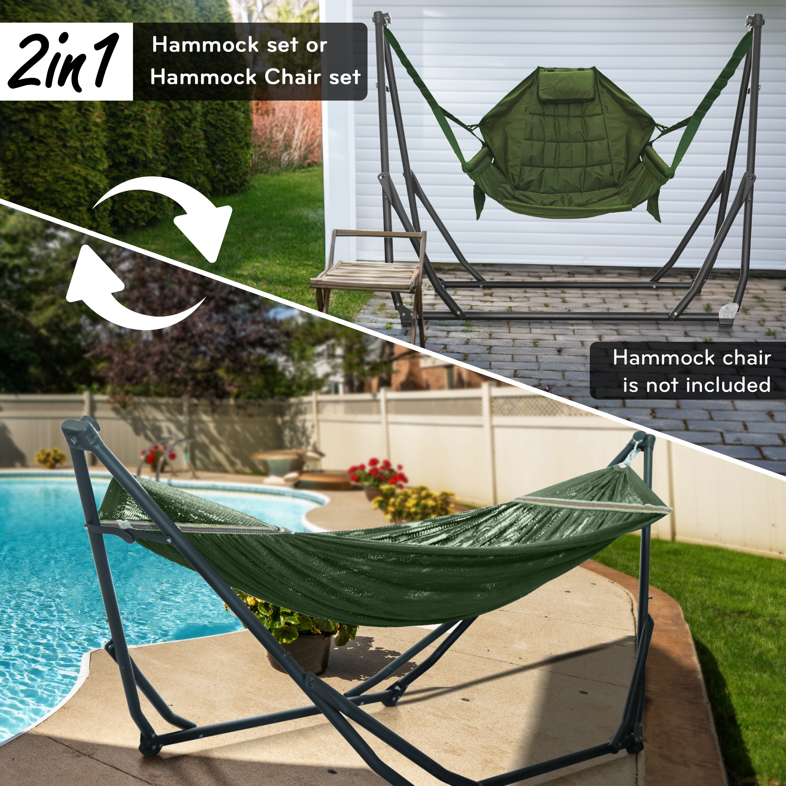 Tranquillo UniGen Transforming Hammock Stand
