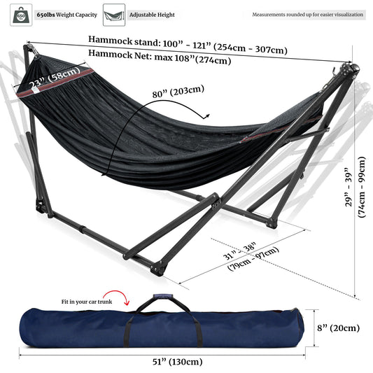 Tranquillo Universal Hammock with Stands