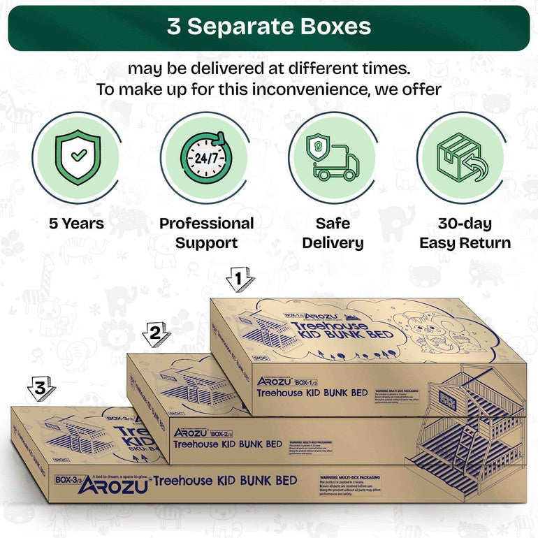 Treehouse Kid Bunk Bed for Fun and Adventure in Your Child's Room - Megsu