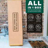 Acacia Callisto Solid Wood  Bed Frame and Nightstand Bedroom Set - Megsu