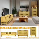 Acacia Elara Dresser with 6 Drawers for Stylish Storage Solutions