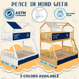 Moonlight Kid Bunk Bed - Stylish and Space-Saving Bunk Bed for Kids
