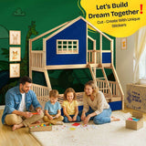 Treehouse Kid Bunk Bed for Fun and Adventure in Your Child's Room - Megsu