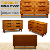 Acacia Elara Dresser with 6 Drawers for Stylish Storage Solutions