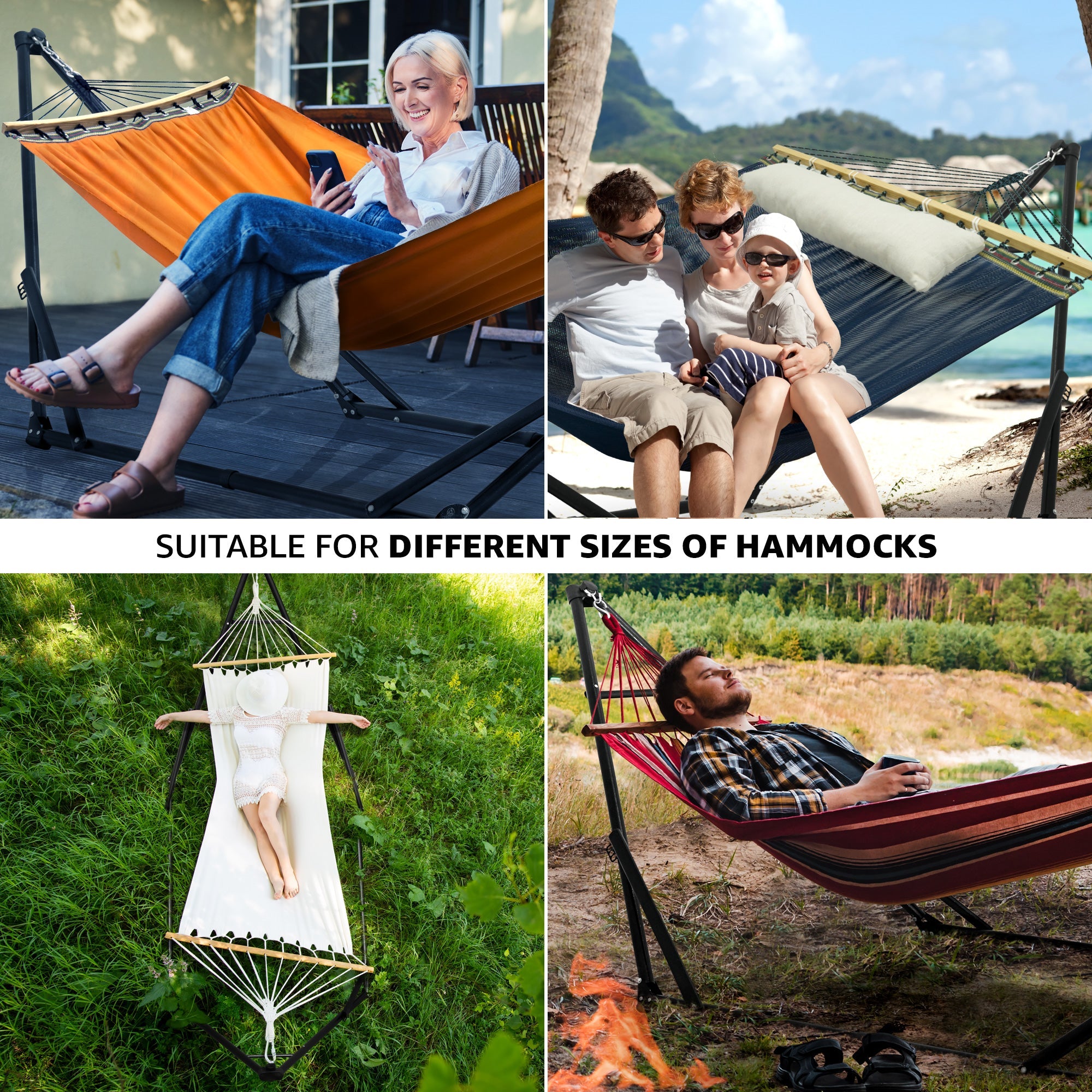 Tranquillo Unity Adjustable Hammock Stand