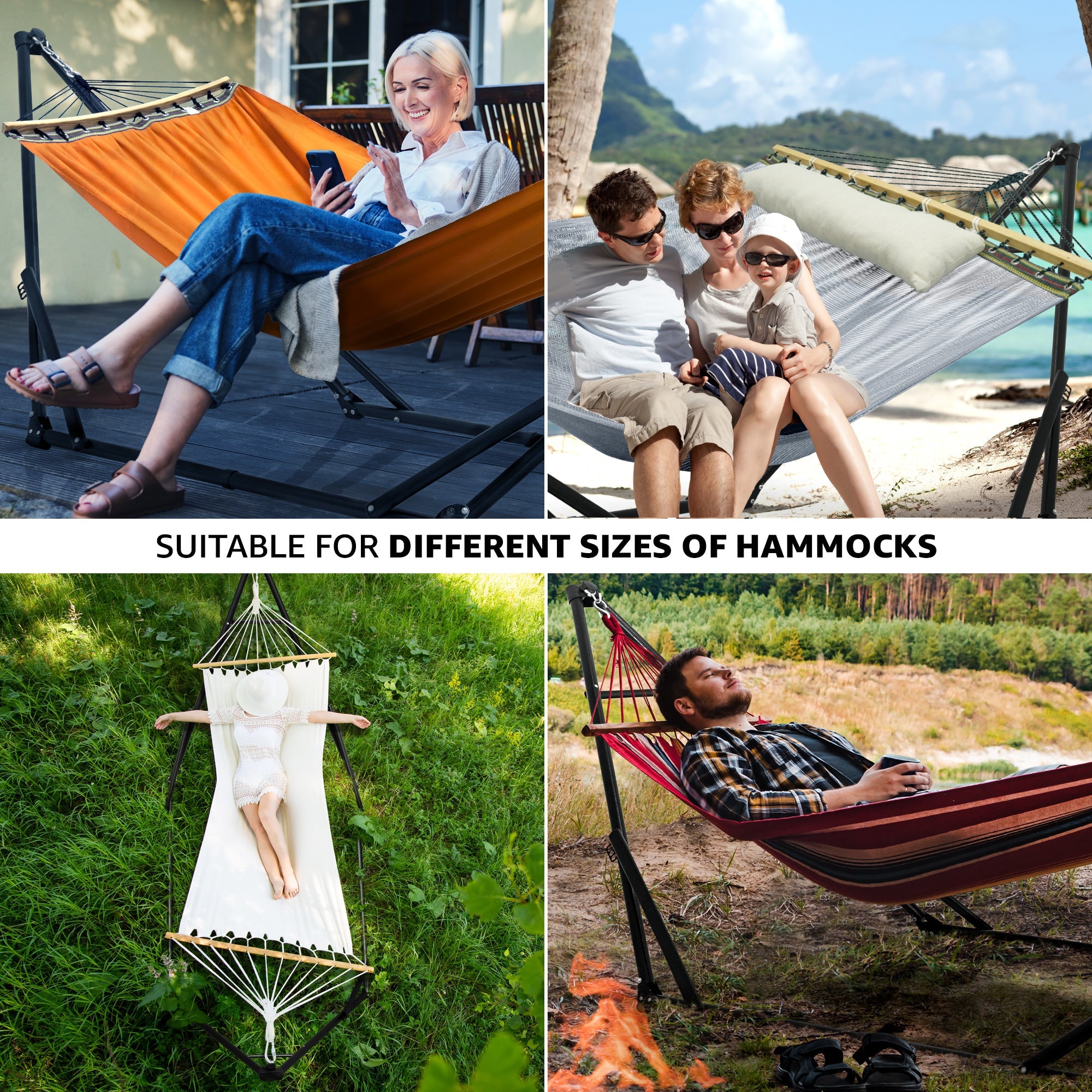 Tranquillo Unity Adjustable Hammock Stand