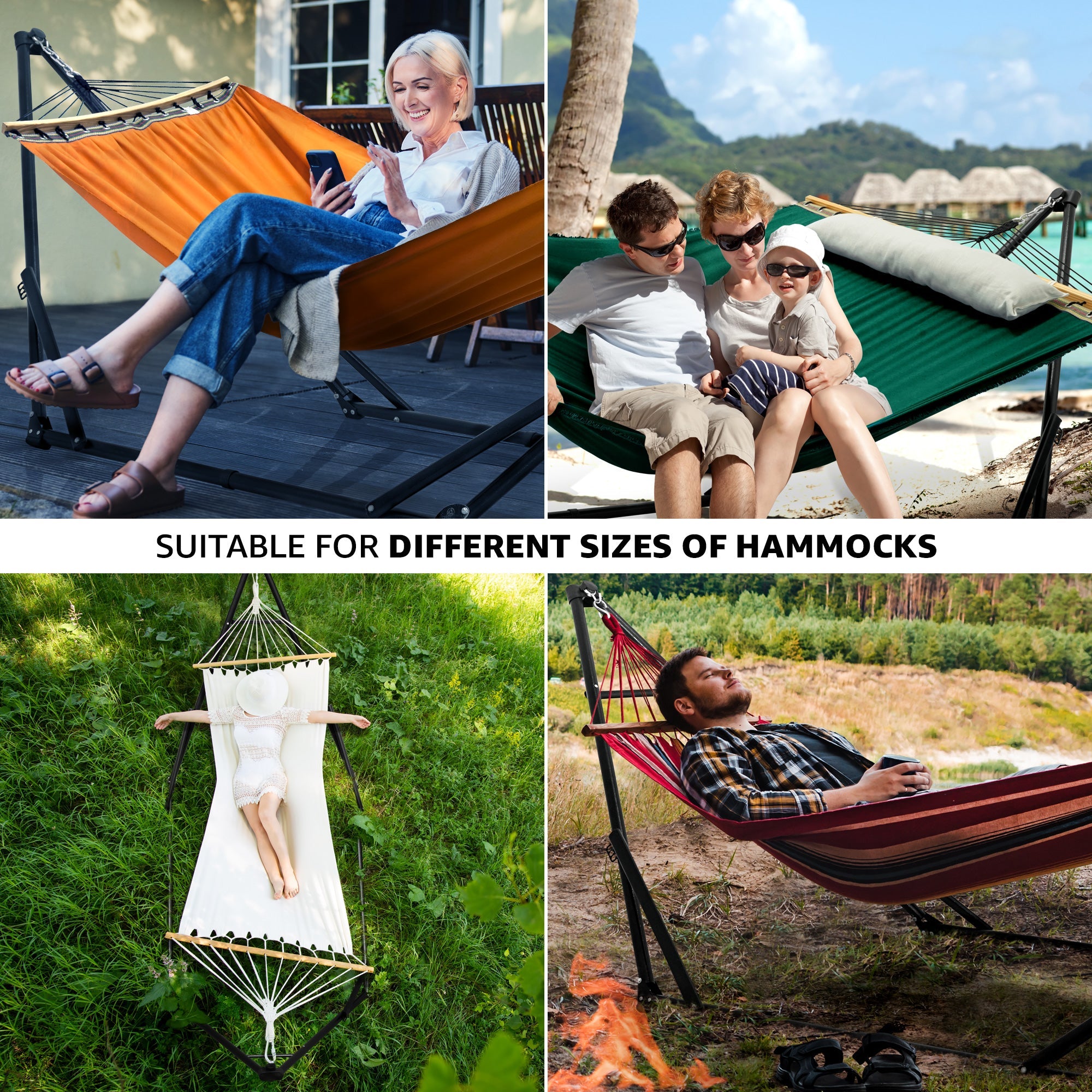 Tranquillo Unity Canvas Hammock Stand