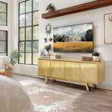 Acacia Harmony TV Stand with Storage for TVs up to 80" - Megsu