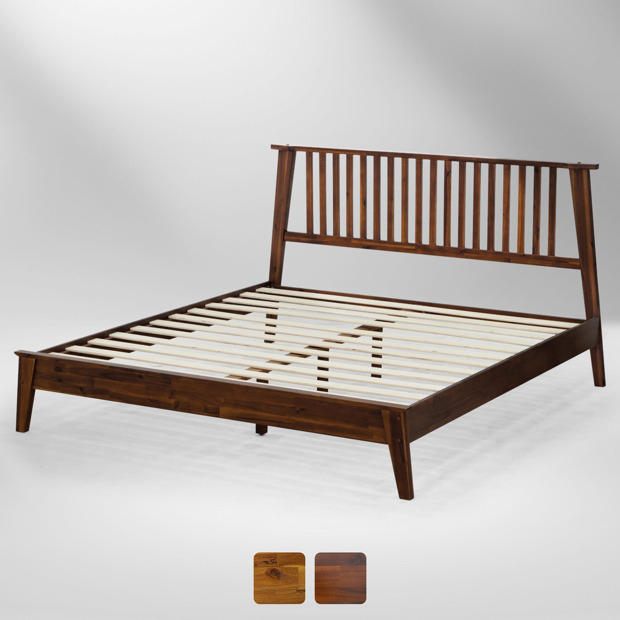 Kaylin Solid Wood Bed Frame